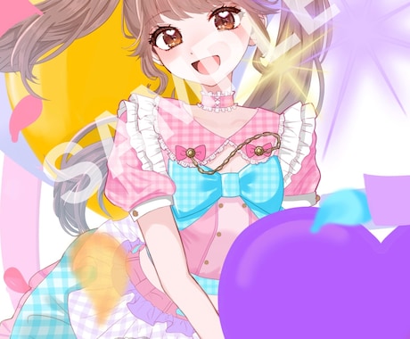 アイコン用、カード類用の人物イラストを描きます 等身キャラクター、ミニキャラクターお任せ下さい。 イメージ1