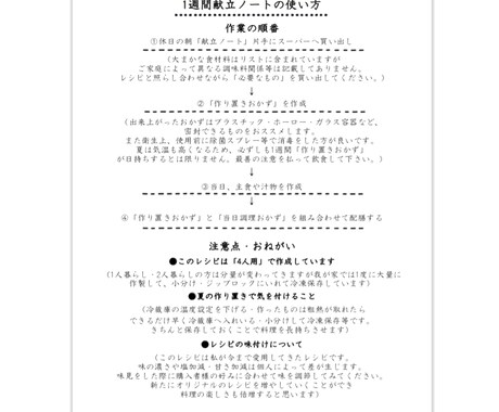 第4弾 管理栄養士が1週間作り置き献立提供ます お待たせいたしました♪いつもありがとうございます♡ イメージ2