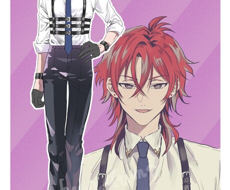 立ち絵描きます キャラクターの立ち絵を素敵にご提供します！ イメージ2