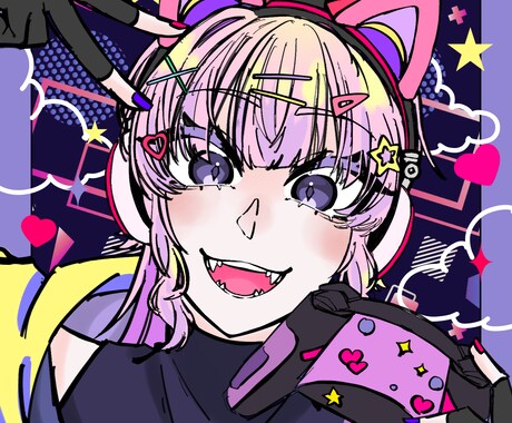 SNSで使用できるイラスト制作いたします 安く、理想にあったイラストが必要な方へ イメージ2