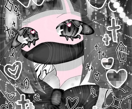 デフォルメイラスト描きます ゴチャ可愛な女の子が好きな方にオススメです イメージ1