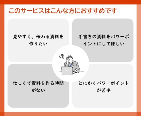 ビジネス成功を支える資料ブラッシュアップいたします 伝わる資料でビジネスを加速！プロが仕上げる資料作成代行 イメージ2