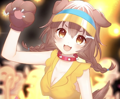 可愛い女の子のイラスト描きます あなただけのイラストをお描きします！ イメージ1