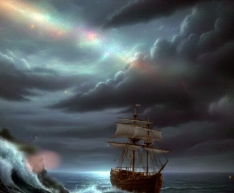 貴方の運命の羅針盤*◉✵水晶*+:◉*占います 暗黒の霧の中そんな今が見えない運命の海✴渡ろうとする貴方に イメージ2