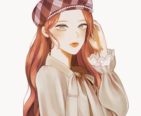 かわいい女の子のイラストを作成いたします イメージ1