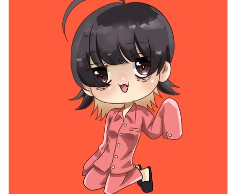 オリジナルのミニキャラ作成します アイコンやグッズなどにどうぞ！ イメージ1