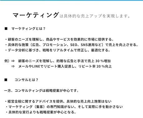 プロがあなたのSNS運用の問題点を指摘します 「SNS運用のプロがあなたの弱点を徹底分析＆改善提案」 イメージ2