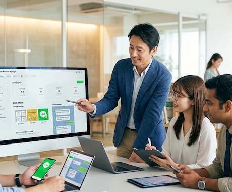 中小企業向けLINE公式アカウント構築します 初期設定からリッチメニューまで丁寧サポート イメージ1