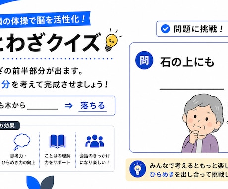 ３.リハビリ教材を提案します 様々なバリエーション！明日からすぐに使える！ イメージ1
