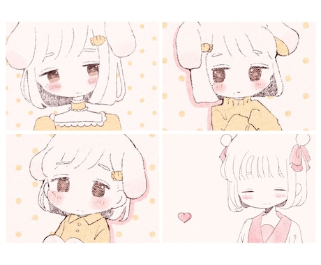 ゆるかわなSNSアイコンを作成します 暖かい色味のイラストを書くことが得意です◎ イメージ2