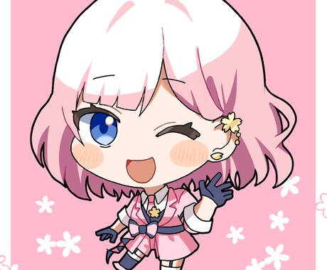 可愛いミニキャラお描きします ころっと可愛いデフォルメイラストお描きします！ イメージ2