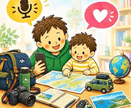 また家族で旅したい父がstand.fmで紹介します イメージ1