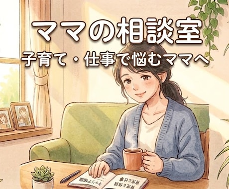 育児・仕事・人間関係の悩みを気軽にお聞きします 毎日の育児や仕事で疲れていませんか？安心して話せる場所へ イメージ1