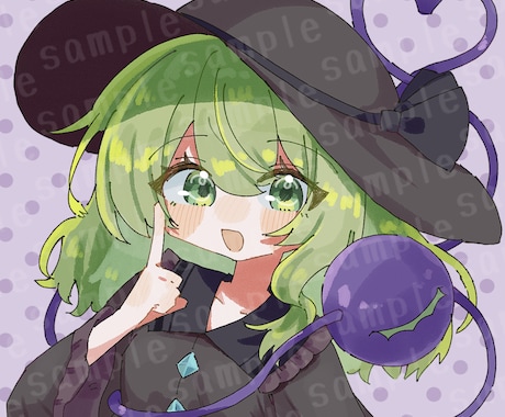 商用利用OK！ゆるかわいいアイコンイラスト描きます イメージ1