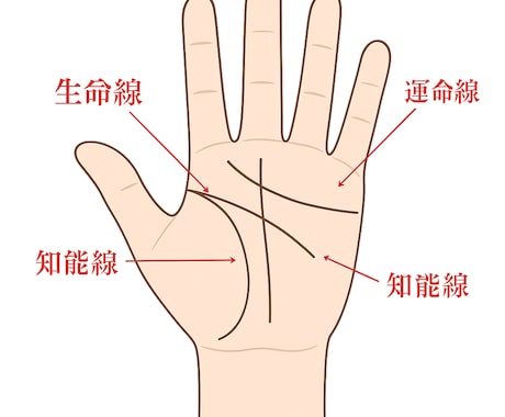 手相鑑定であなたのお悩みを解決します 恋愛/結婚/転職/引越し/どんなものか体験相談したい方にも！ イメージ1