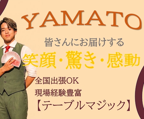 1～20名様　プロマジシャンが盛り上げます イメージ1