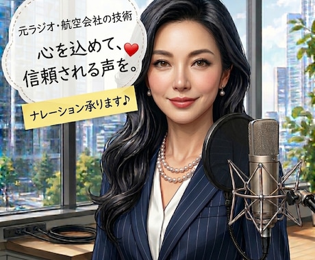 エアライン風や関西弁など多彩な声を提供します 日本語・英語・関西弁ＯＫ！用途に合わせた音声をお届けします！ イメージ1