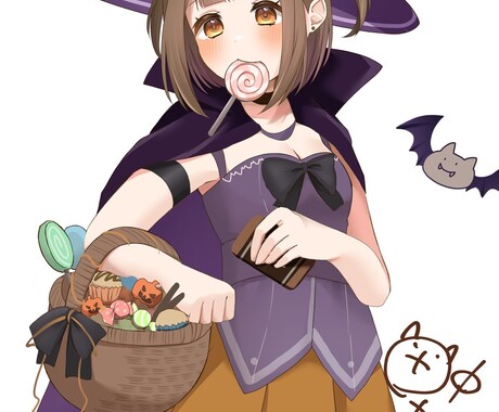 かわいい女の子のイラスト描きます サムネイル、アイコン、歌ってみた等 イメージ2