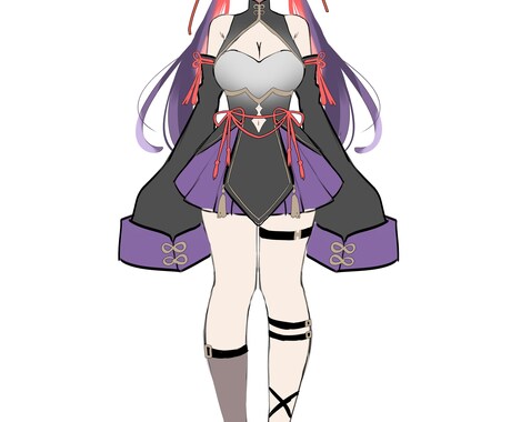 女の子のキャラデザ・衣装デザイン制作します 可愛いのも、かっこいいのも、好みに合わせてデザインします！ イメージ2