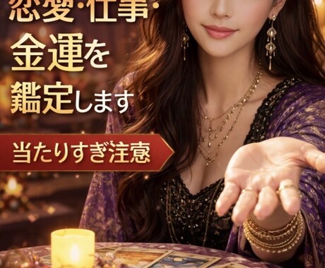 あなたの手相を占います “なんで当たるの？って言われる手相ガチで見抜くあなたの運命 イメージ1