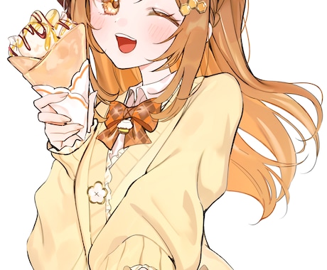 商業利用可能！腰から上の人物透過イラスト描きます 配信・SNS・グッズにも使える、腰上イラストを制作します！ イメージ2