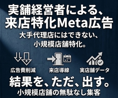 店舗ビジネス　Instagram広告運用代行します 店舗経営の経験を活かした広告運用を行います。 イメージ1