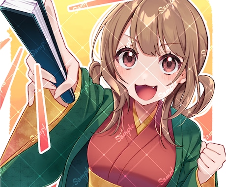 SNSなどで使用するアイコンイラストを制作します 可愛く！かっこよく！鮮やかに！お仕上げします！ イメージ2