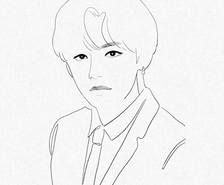 実績0！格安受付中！★お洒落な線画イラスト描きます アイコン・グッズなど用途に合わせたオリジナルイラスト イメージ1