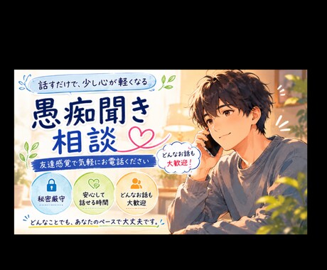 仕事・人間関係のモヤモヤをお聞きします 友達に話すような感覚でお気軽にご相談ください。 イメージ1