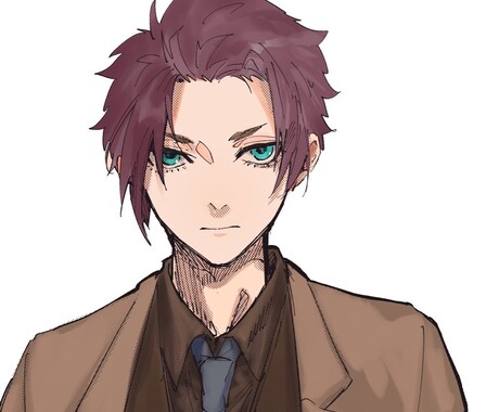 等身の高いイラストやミニキャラなどにも対応できます 正方形+胸上のバストアップイラスト！ イメージ2