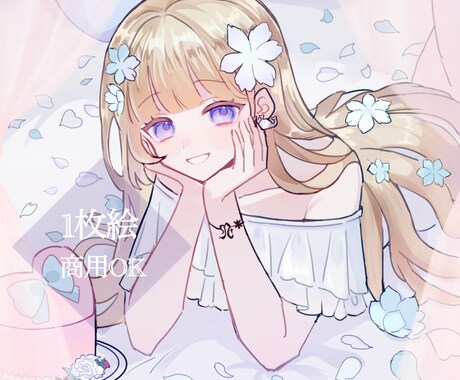 商用OK〇1枚絵・サムネのイラスト描きます キャラクターの魅力が伝わる1枚をお届け！背景・商用利用込 イメージ2
