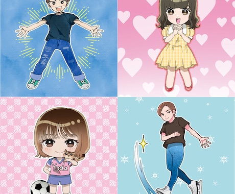 SNSで使えるアイコンお描きします 【商業利用の実績有】アイコンを好きな雰囲気でお作りします イメージ1