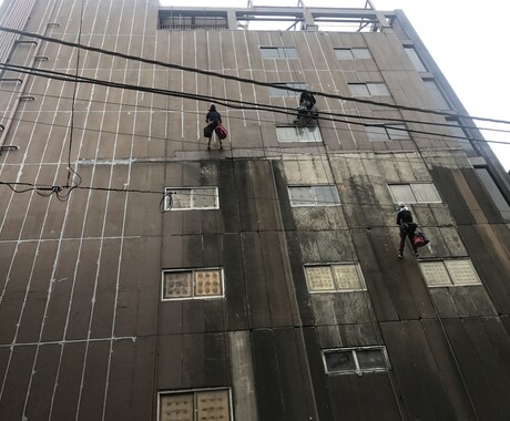 高所ロープ作業いたします どんな小さな事でも、ご相談下さい。 IRATA取得済 イメージ2