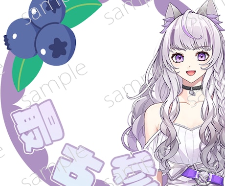 IRIAM用アイコンリングかヘッダー制作します IRIAM用アイコンリング・ヘッダーを制作します イメージ1