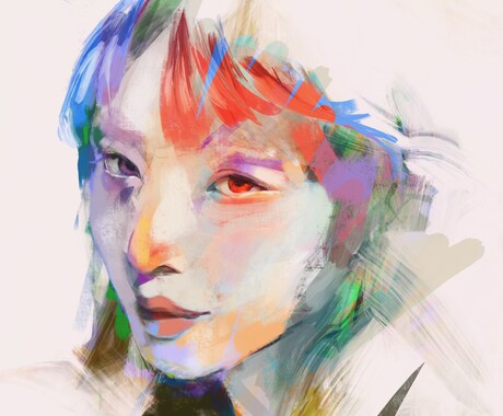 現役作家が描く光と色彩のリアル人物画を制作します 現役の作家が世界観設計から丁寧に制作いたします。商用利用可！ イメージ2