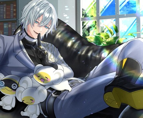 雰囲気のある1枚イラストを制作します 配信のサムネイルやスタート画面、MVのイラストが必要な方へ イメージ2