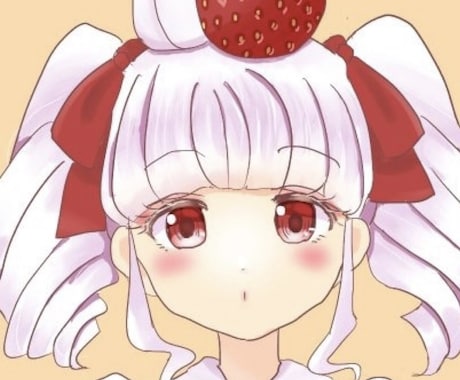かわいい女の子アイコン描きます あなたの要望にお応えした世界でひとつだけのアイコンです！ イメージ2