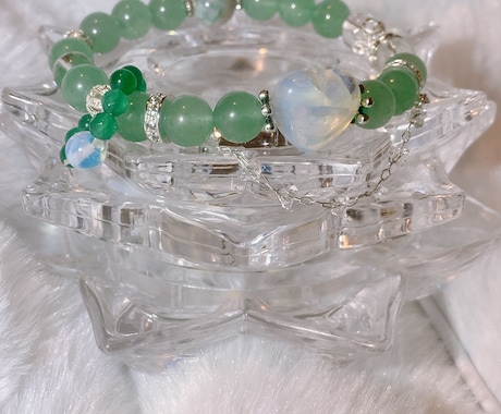 あなたにピッタリの天然石ブレスレット作ります 数秘やお誕生日からイメージした天然石でデザインブレスレットを イメージ2