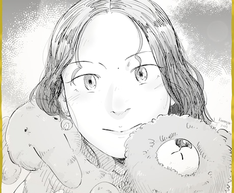漫画風似顔絵イラスト作成します イメージ1