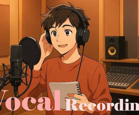 ２０代男バンドマンが柔らかい声で仮歌入れます ピッチ＆リズム安定。即戦力の仮歌を納品します。参考音源あり。 イメージ1