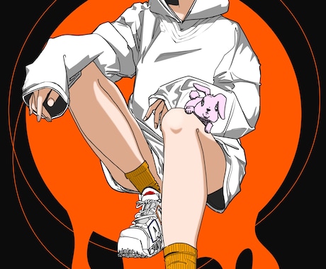 ポップでクールなイラスト描きます イメージ1