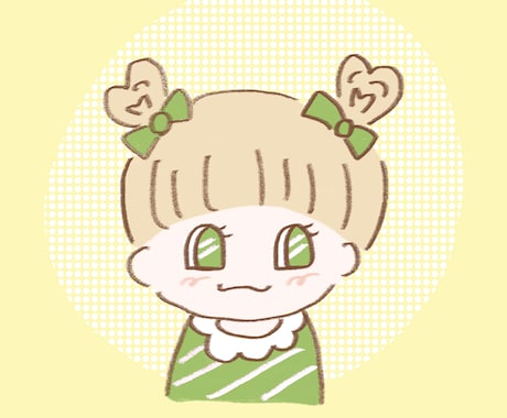 女の子イラスト・アイコン制作承ります 世界に一つだけのオリジナルイラストを作りませんか？ʕ•ᴥ•ʔ イメージ2