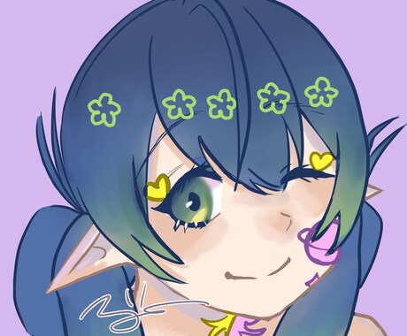 アイコン描きます カラフル、あたたかい、かわいいが好きな方へ イメージ1