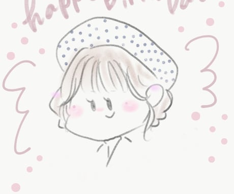 アイコン作成いたします デフォルメ似顔絵お書きします！ イメージ2