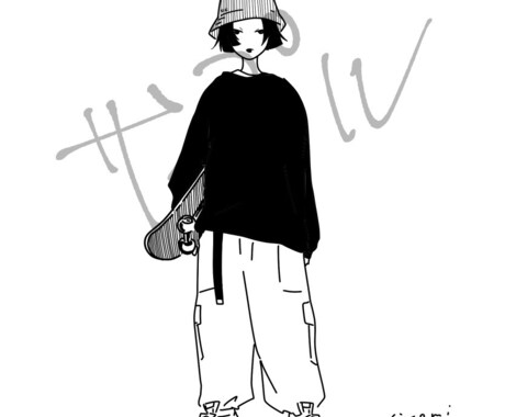 シンプルなあなただけのアイコン作成します アイコン以外のイラストも可能です⭐︎お気軽にご相談下さい☺︎ イメージ2