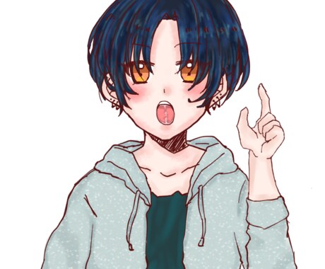 SNS用アイコン描きます あなただけのアイコン、立ち絵描きます！ イメージ2