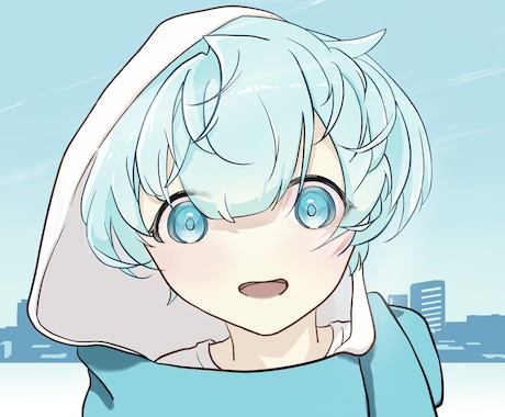 シンプルでかわいいキャラ描きます 簡単に個性を出せるアイコンをあなただけに イメージ1