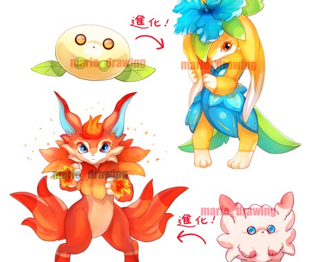かっこいい！かわいい！中型オトモ制作いたします 世界で一つだけの創作キャラをご一緒に！ イメージ2