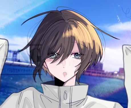 感情の滲む儚いイラスト描きます イメージ1