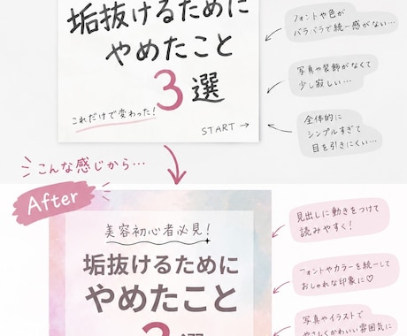 ご利用のInstagram投稿をリデザインします イメージ1